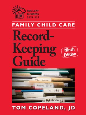 cover image of Family Child Care Record-Keeping Guide